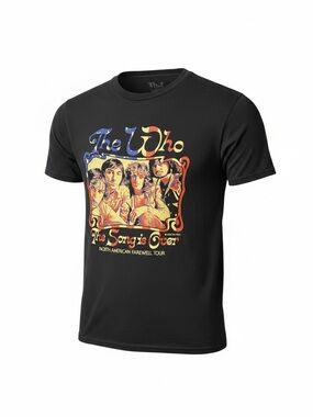 The Who Black medium Graphic Band Tee - The Song Is Over